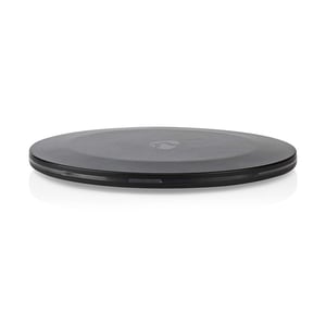Nedis draadloze oplader / QI / zwart