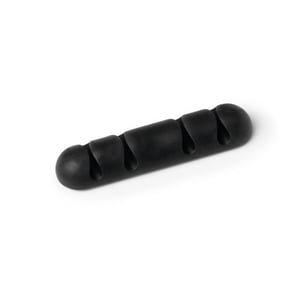 Durable 5040-37 Cavoline clip 4 / kabelhouder / kunststof / grafiet / 2 stuks