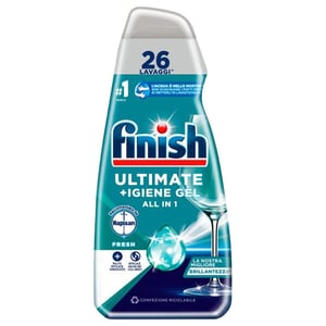 Finish Quantum Gel Fresh Vaatwasmiddel / 560 ml / 26 vaatwasbeurten