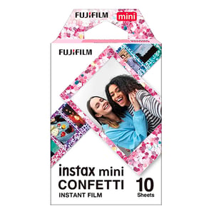 Fujifilm instax mini film / Confetti / 10 vel