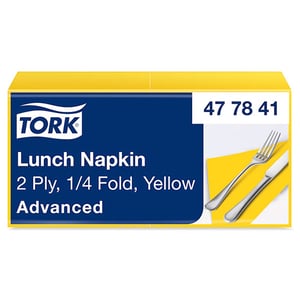 Tork Lunchservet / 2-laags / geel