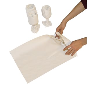 Raadhuis inpakpapier / zijde gebleekt / wit / 480 vellen