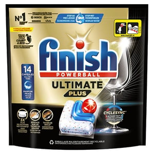Finish Ultimate Plus Vaatwastabletten Regular / 14 vaatwasbeurten