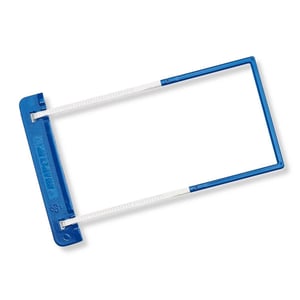 Jalema 7173000 archiefbinder clip / kunststof / blauw en wit / 50 stuks