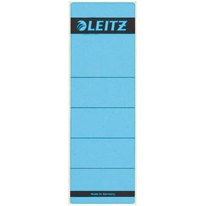 Leitz 1642 rugetiketten / blauw / zelfklevend / breed / 61 mm x 191 mm / 10 etiketten