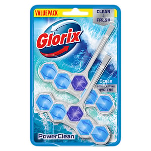 Glorix Power 5 Toilet Blok / Ocean / 2 stuks