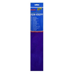 Folia crêpepapier / 250 x 50 cm / paars