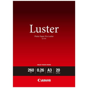Canon LU-101 luster fotopapier / glanzend / A3 / 260 gr. / 20 vel
