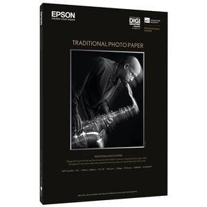 Epson S045050 traditioneel fotopapier / glanzend / A4 / 330 gr. / 25 vel