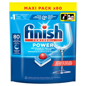 Finish Powerball Vaatwastabletten / Regular / 80 stuks