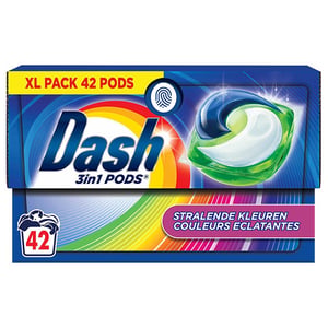 Dash 3-in-1 Pods / Stralende Kleuren / 42 pods