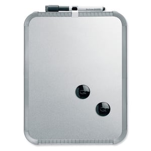 Nobo QB05442CD slimline whiteboard / magnetisch / gelakt staal / zilver