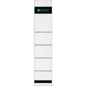 Leitz 1643 rugetiketten / grijs / zelfklevend / smal / 39 mm x 191 mm / 10 etiketten