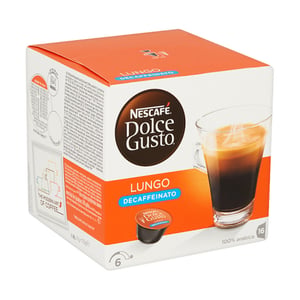 Nescafé Dolce Gusto koffiecups lungo decaffeinato / 16 stuks
