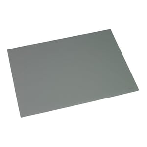 Rillstab bureauonderlegger / kunststof / grijs / 65 x 52 cm