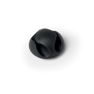 Durable 5038-37 Cavoline clip 2 / kabelhouder / kunststof / grafiet / 6 stuks