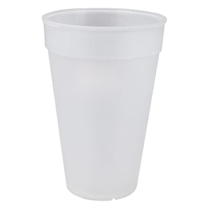 Herbruikbare beker / 511 ml / transparant / 20 stuks