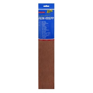 Folia crêpepapier / 250 x 50 cm / bruin