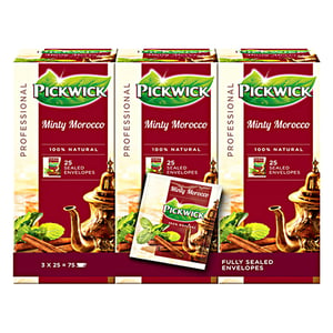 Pickwick Professional Minty Morocco thee / 3 x 25 stuks
