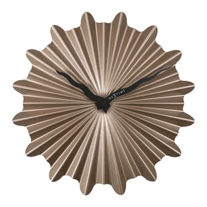 NeXtime Sunny wandklok | metaal | goud | 40 cm