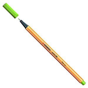 Stabilo fineliner point 88 / appelgroen / 0,4 mm