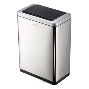 Durable 342423 No Touch vuilnisbak / met sensor / RVS / metaal / 2x20 liter