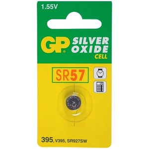 GP knoopcel batterij SR57 / GP395 / zilveroxide / 1 stuk