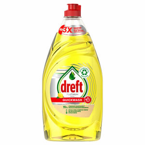 Dreft Platinum Quickwash afwasmiddel / Citroen / 780 ml