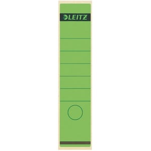 Leitz 1640 rugetiketten / groen / zelfklevend / breed / 61 mm x 285 mm / 10 etiketten