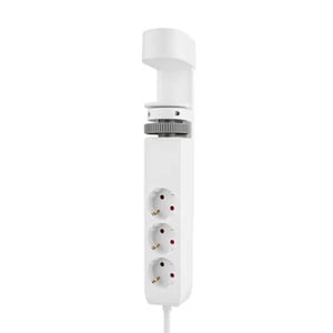 Neomounts bureau stekkerdoos | 3 stopcontacten | 3 USB-poorten | wit | 1.4 meter