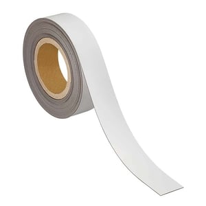 Maul 6524702 magnetische etiketband / uitwisbaar / 4 cm x 10 m / wit / 1 rol