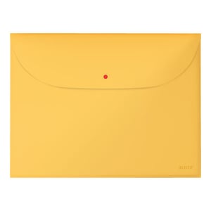 Leitz 47090019 Cosy Privacy documentenenvelop / A4 / polypropyleen / warm geel / tot 50 vel