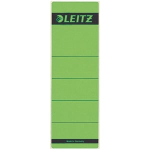 Leitz 1642 rugetiketten / groen / zelfklevend / breed / 61 mm x 191 mm / 10 etiketten