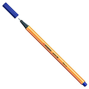 Stabilo fineliner point 88 / nachtblauw / 0,4 mm