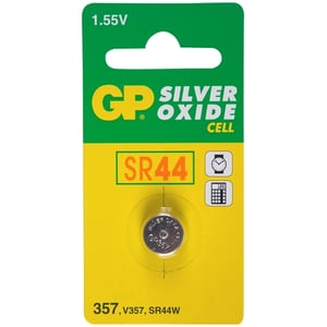 GP knoopcel batterij SR44 / GP357 / zilveroxide / 1 stuk