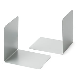 Maul boekensteun / metaal / zilver / 14 x 12 x 14cm