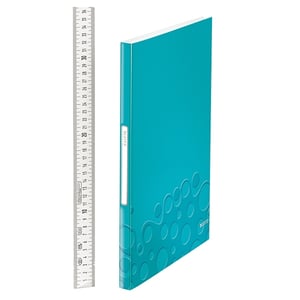 Leitz 4632 WOW showalbum / A4 / ijsblauw metallic / 40 insteekhoezen