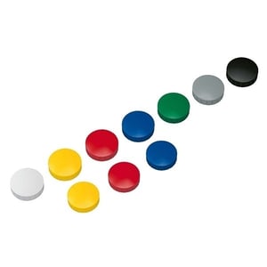 Maul magneten / assorti / extra sterk / 38 mm / 10 stuks