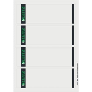 Leitz 1685 printbare rugetiketten / wit / zelfklevend / breed / 61 mm x 192 mm / 100 etiketten