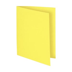 Exacompta 150005E Flash inlegmap / karton / A4 / geel / 100 stuks
