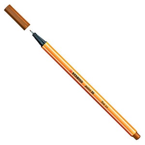 Stabilo fineliner point 88 / oker / 0,4 mm