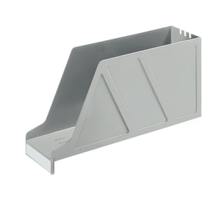 Leitz 2427 horizontale opbergcassette / polystyreen / grijs