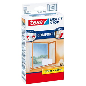 Tesa vliegenhor Insect Stop / comfort / raam / 120 x 240 cm / wit