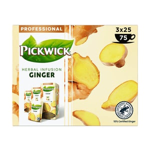 Pickwick Professional Ginger thee / 3 x 25 stuks