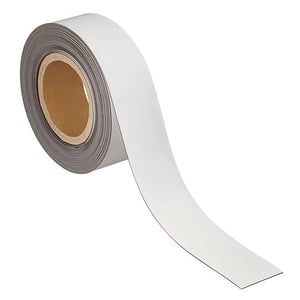Maul 6524902 magnetische etiketband / uitwisbaar / 5 cm x 10 m / wit / 1 rol