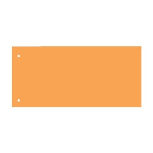 Kangaro scheidingsstrook / oranje / 120 x 225mm / 180 gr. / 100 stuks
