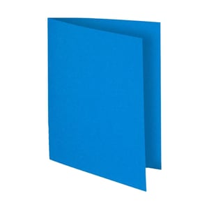 Exacompta 150010E Flash inlegmap / karton / A4 / blauw / 100 stuks