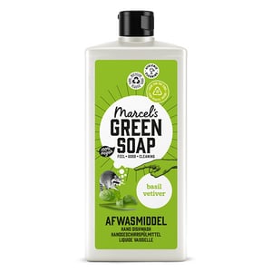 Marcel's Green Soap Afwasmiddel / Basilicum & Vetiver / 500 ml