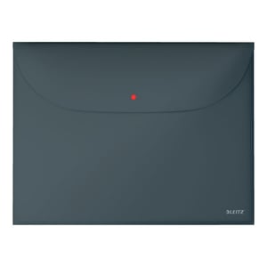 Leitz 47090089 Cosy Privacy documentenenvelop / A4 / polypropyleen / fluweel grijs / 50 vel