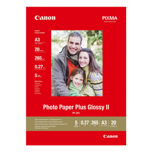 Canon PP-201 fotopapier / glanzend II / A3 / 265 gr. / 20 vel